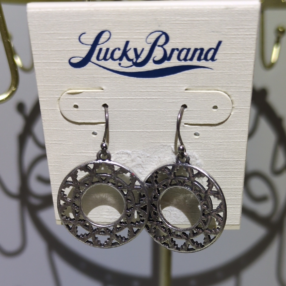 Lucky Brand Silver Bohemian Earrings